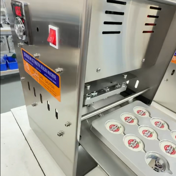 Coffee Tea Cups - Automatische Boba-thee/koffie plastic/papieren beker verzegelmachine met