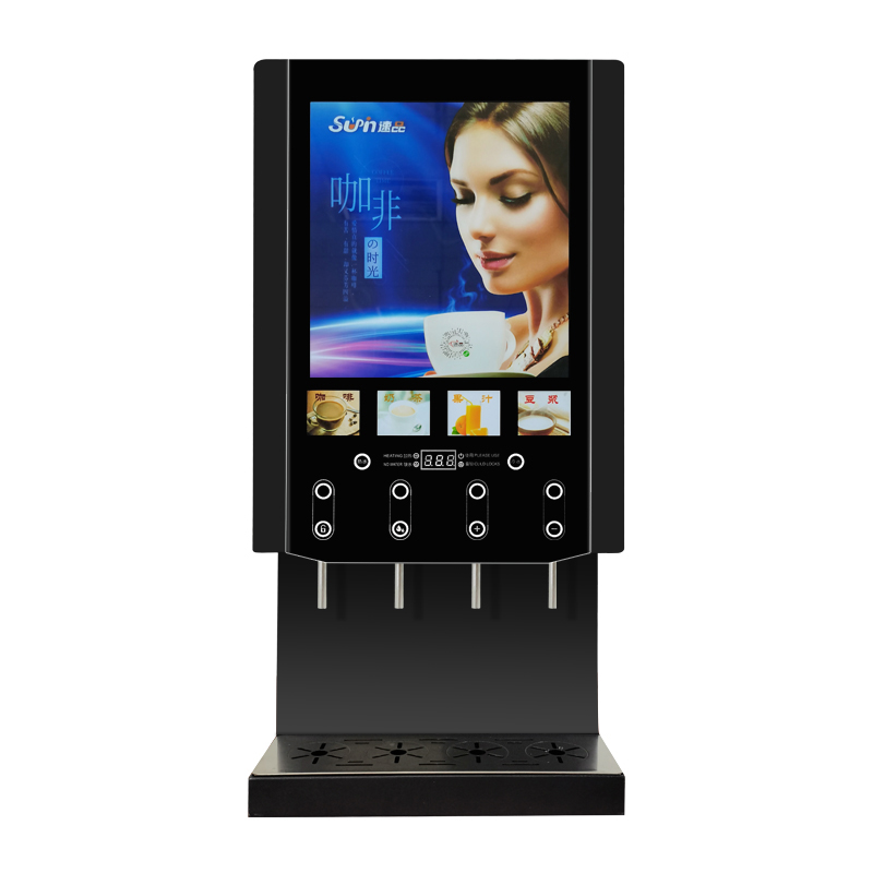 Coffee Tea Vending Machine - 40SCW-10 Automatische Koffiemachine, IJskoffiemachine, Commerciële Melkthee