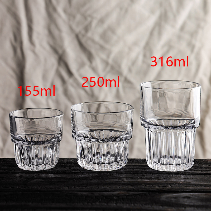 Coffee Tea For Me - 155Ml/250Ml/316Ml Koffiemok Hittebestendige Glazen Bekers Transparante