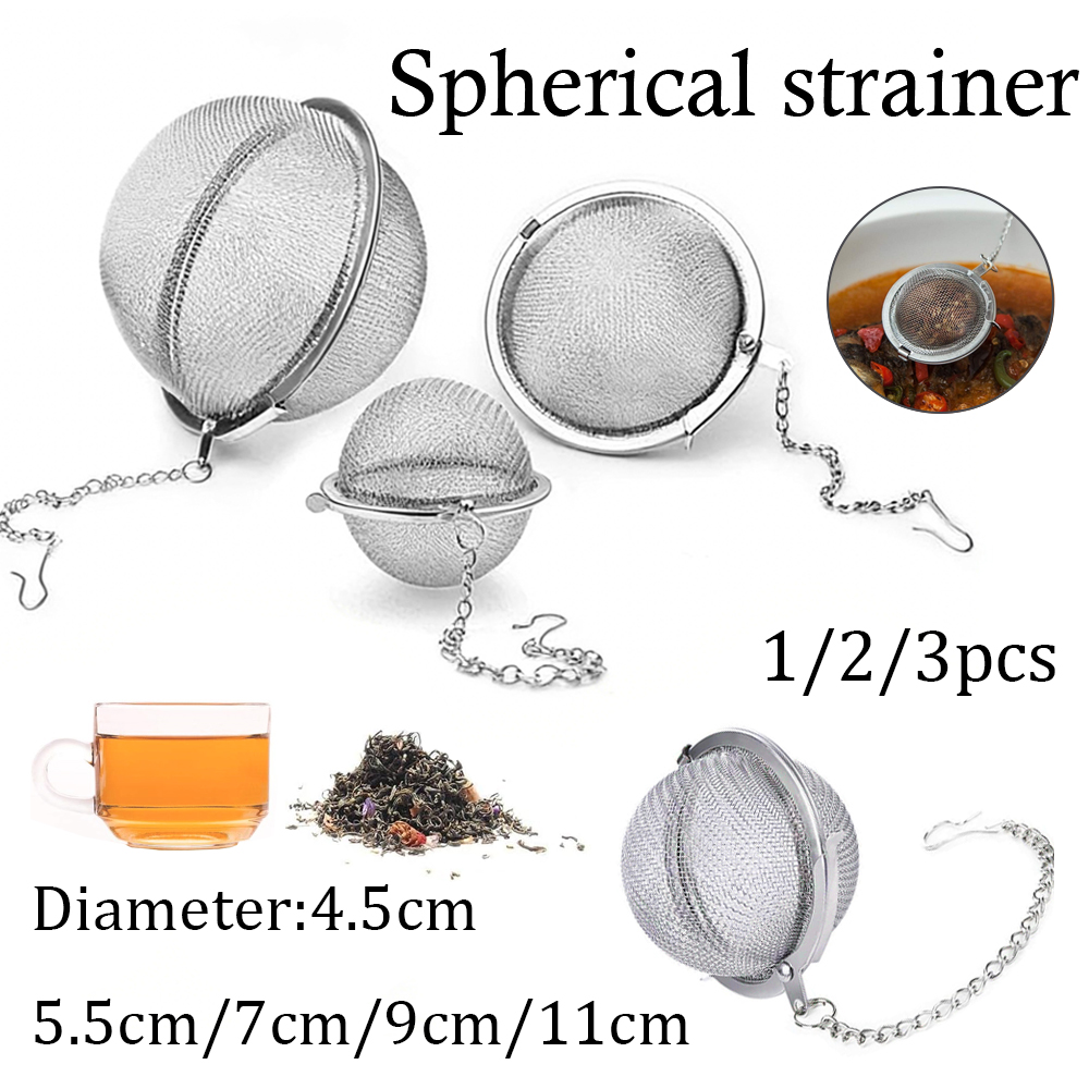Coffee Tea Infuser - 1-5 Stuks Thee-ei Roestvrij Staal Mesh