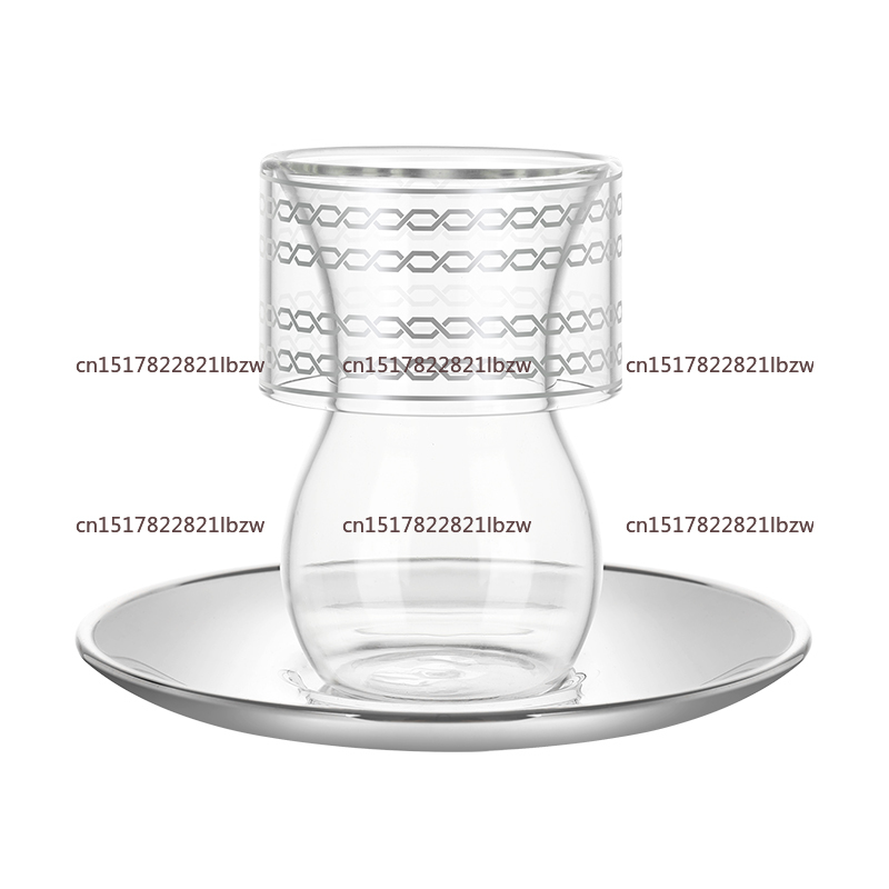 Tea Coffee Pot Set - 2025 Deluxe verzilverd theeservies met theekopjes