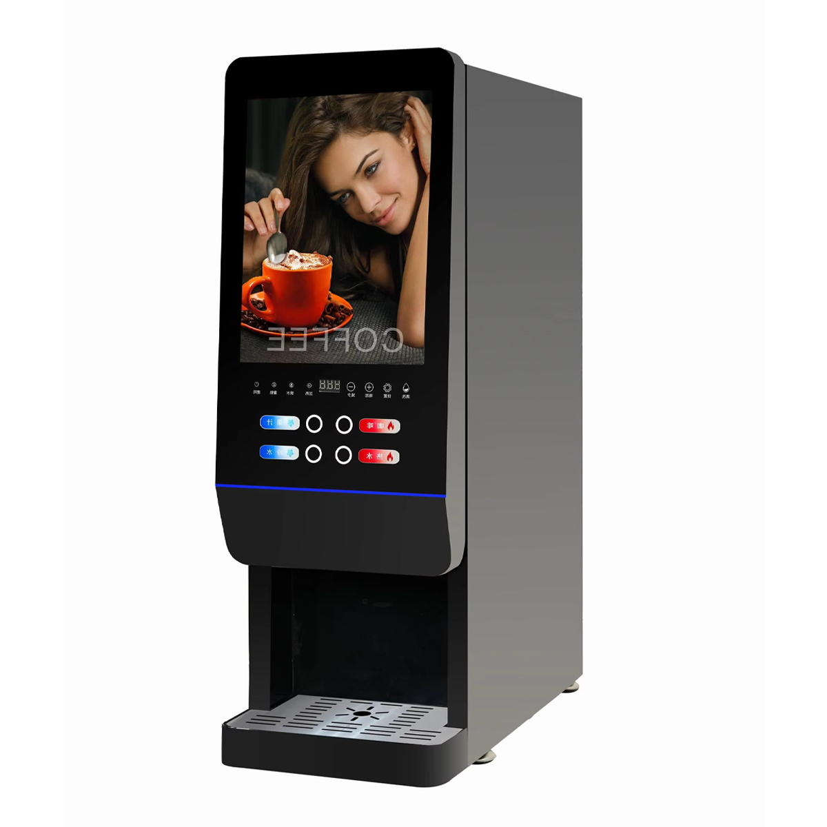 Coffee Tea Vending Machine - E-20SW Melkthee Automaat Volledig Automatische Instant