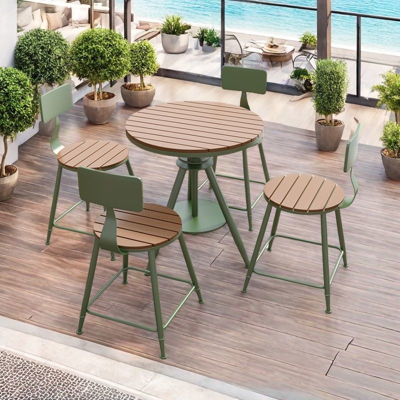 Coffee Tea Gardens - Buitenmelktheewinkel, koffieshop, informele eettafel en stoelen,