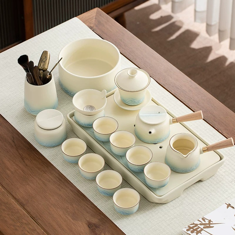 Tea Coffee Pot Set - Moderne Leuke Theesets Huis Houder Draagbare