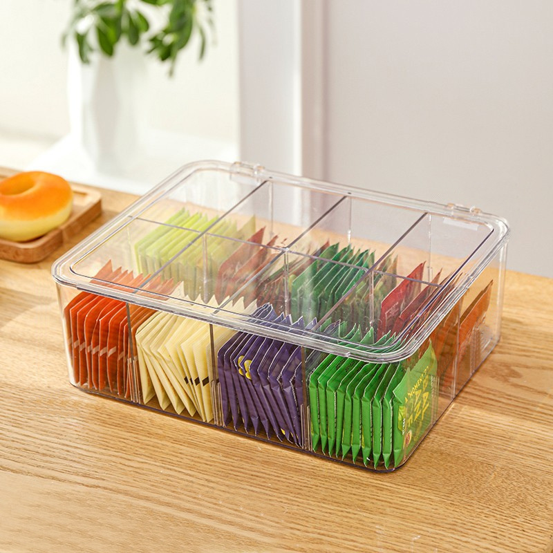 Coffee Tea Drawer Organizer - Theezakje opbergdoos Kantoor Multifunctionele opbergdoos met