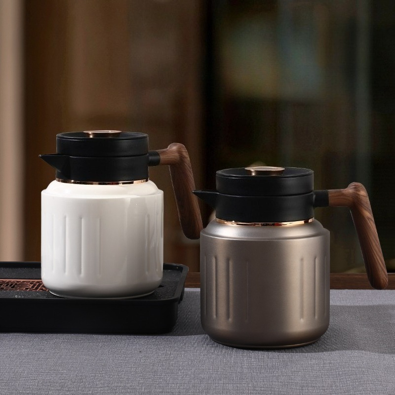 Tea Coffee Pot Set - 1000 ml high-end slimme koffiepot voor