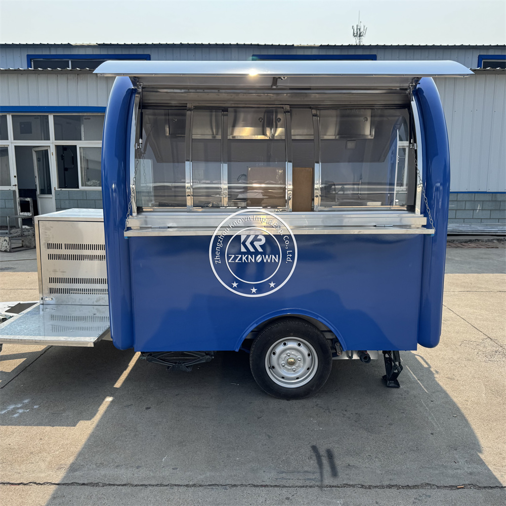 Coffee Tea Vending Machine - Outdoor Mobiele Bar Trailer Truck Straat