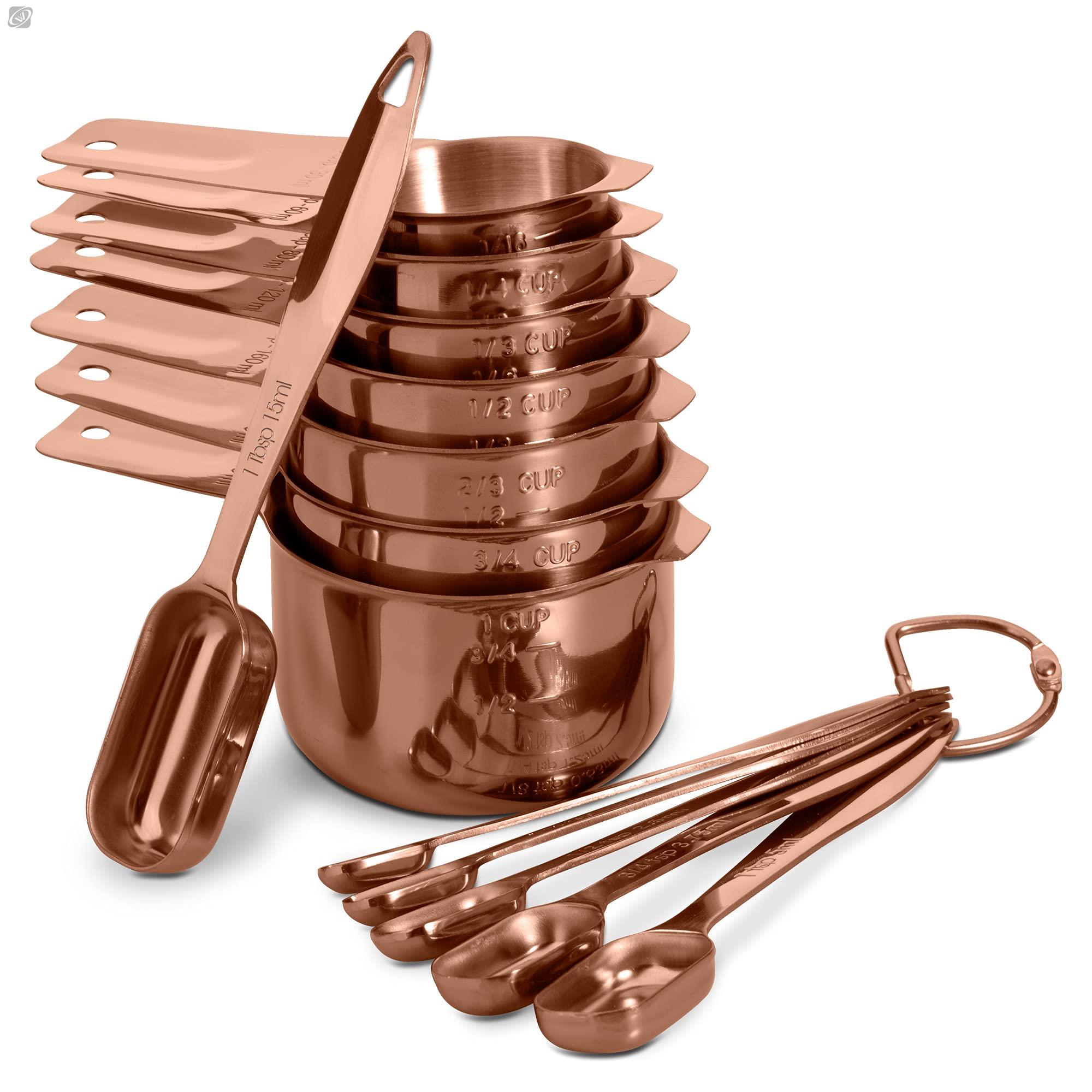 Tea Coffee Pot Set - 13 Pcs Maatlepels Set Rvs Koffie