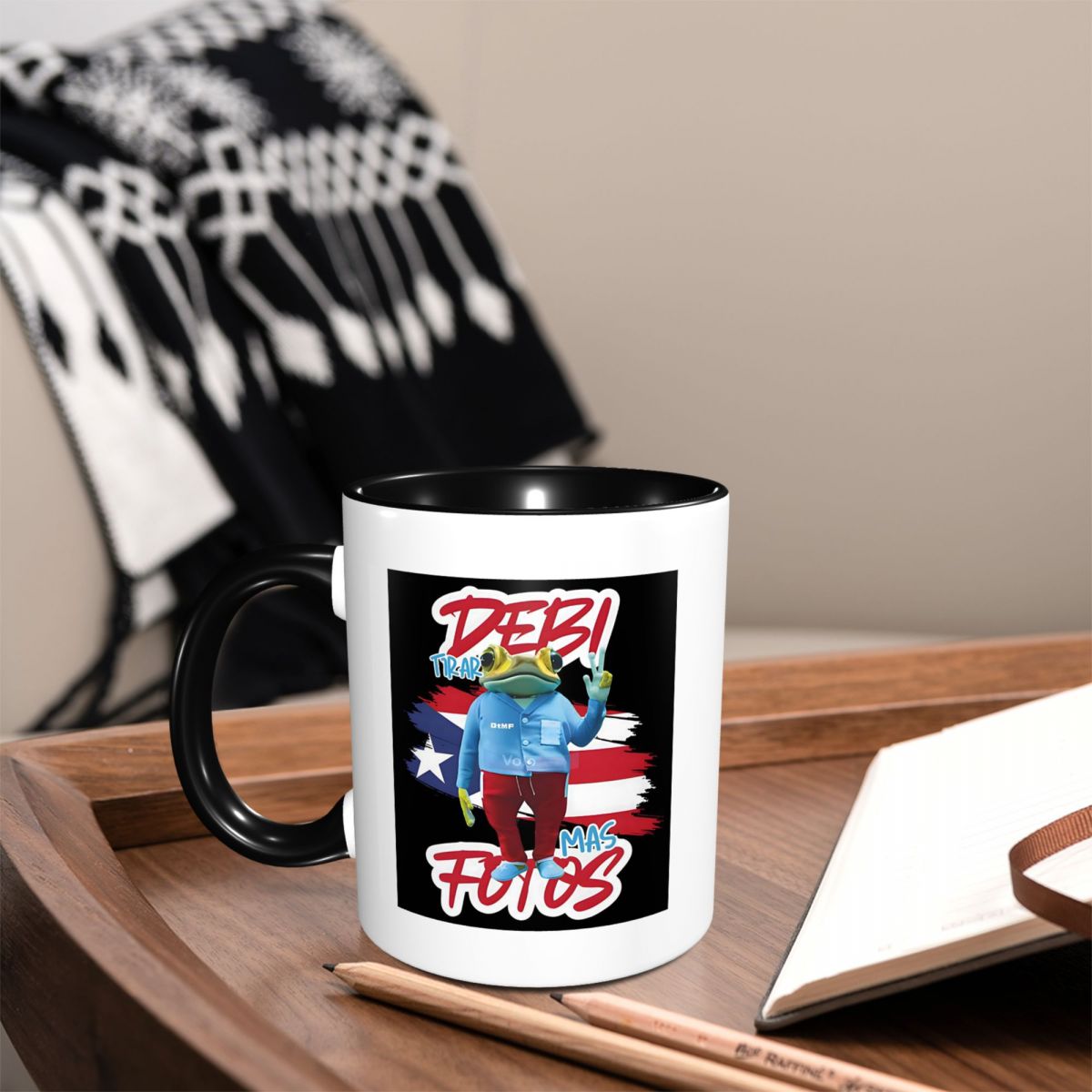 Bad Bunny DTMF Debi Tirar Mas  - Coffee Tea Cup Foto recensie en prijs