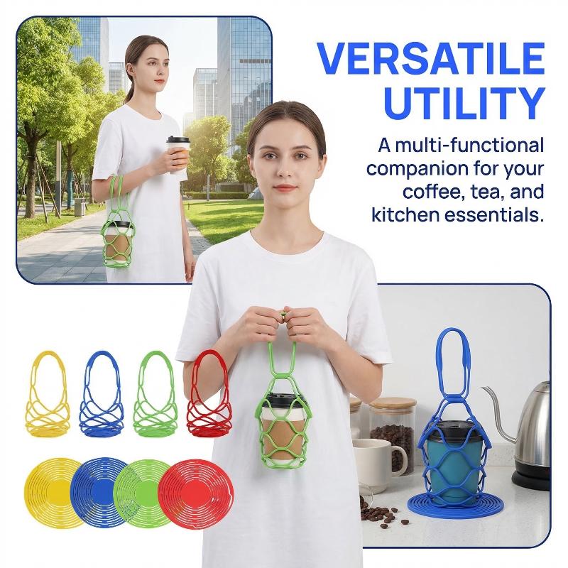 Creatieve siliconen holle melk - Coffee Tea Holders recensie en prijs