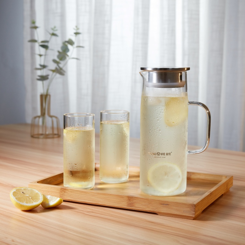 KAMJOVE 1.2L Transparante Glaz - Tea Coffee Pot Set recensie en prijs
