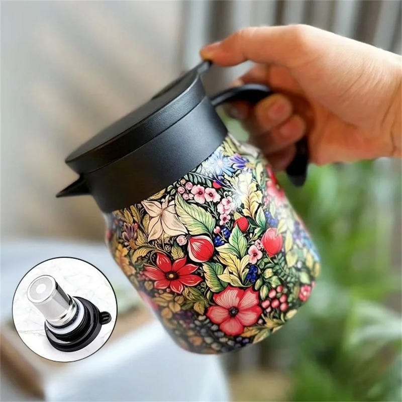 800 ml koffiepot met thee-ei 3 - Coffee Tea Infuser recensie en prijs