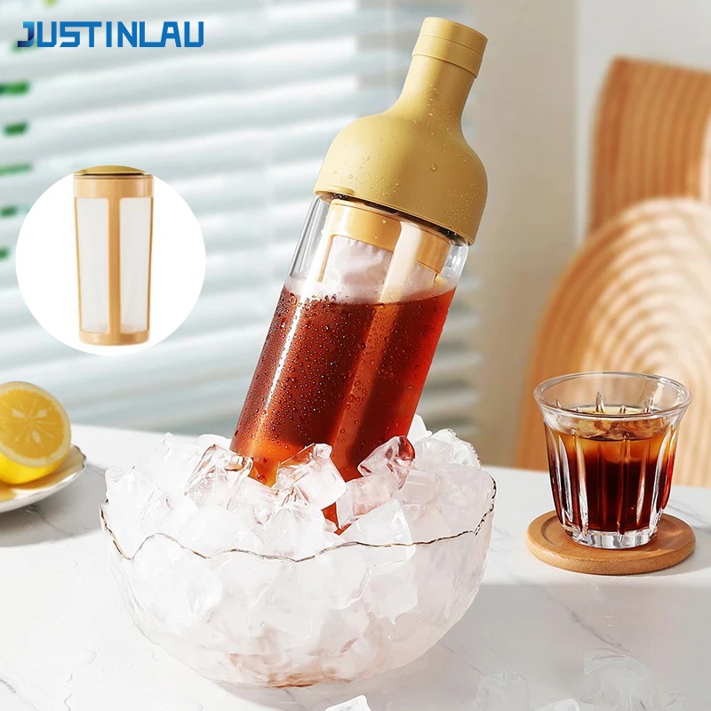 JUSTINLAU 1L Cold Brew Koffiek - Tea Coffee Pot Set recensie en prijs