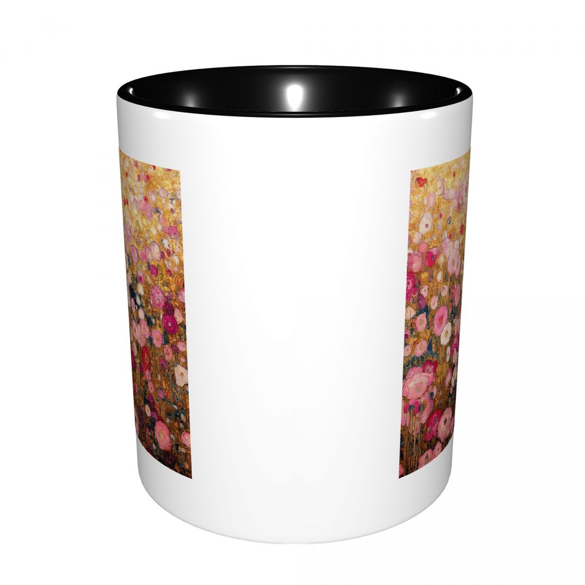 Gustav Klimt Roze Bloementuin  - Coffee Tea Gardens recensie en prijs
