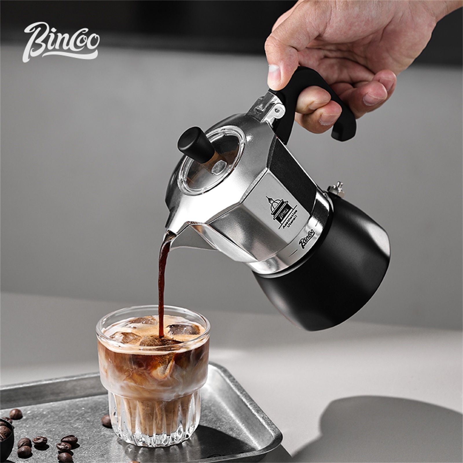 BINCOO Moka Pot met dubbele kl - Coffee Tea Chocolate recensie en prijs