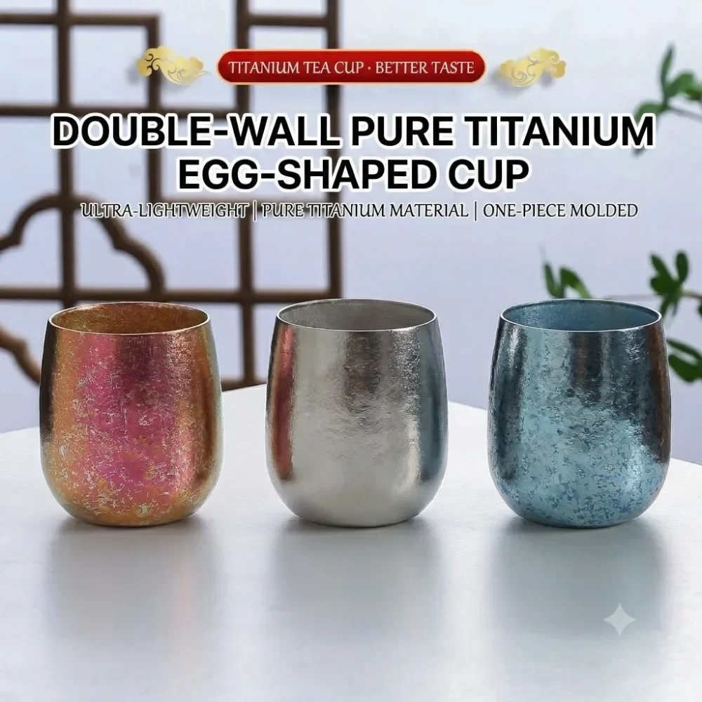 Pure titanium dubbelwandige ko - Coffee Tea For Me recensie en prijs