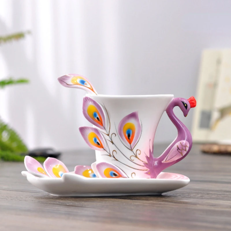 Keramiek Pauw Koffiemok Schatt - Coffee Tea Difference recensie en prijs