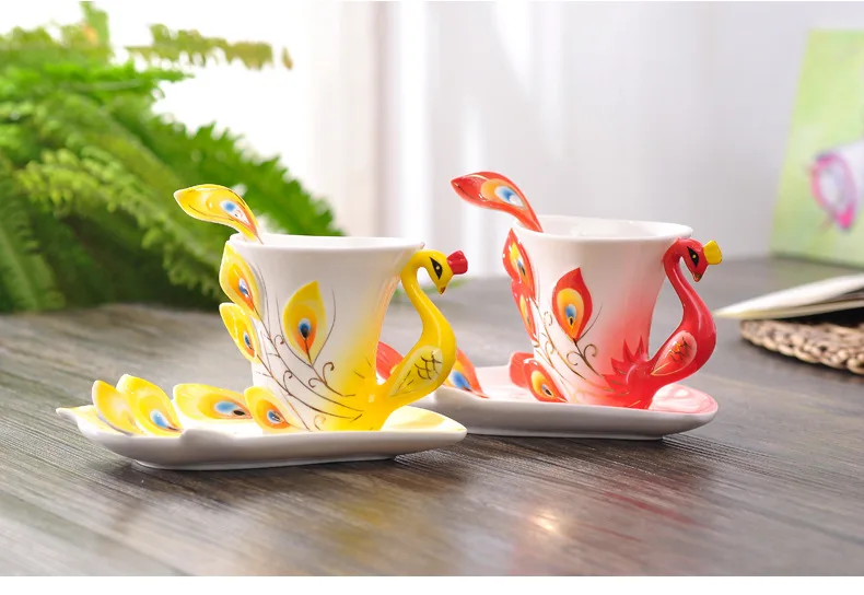 Keramiek Pauw Koffiemok Schatt - Coffee Tea Difference recensie en prijs