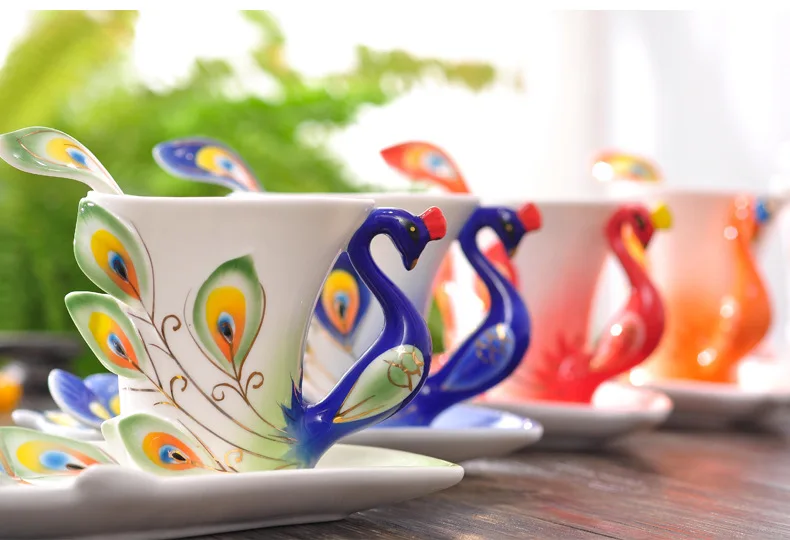 Keramiek Pauw Koffiemok Schatt - Coffee Tea Difference recensie en prijs