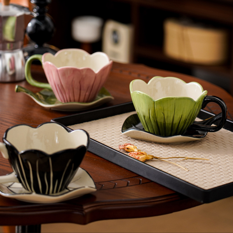 Onregelmatige handgeschilderde - Coffee Tea And Leaf recensie en prijs