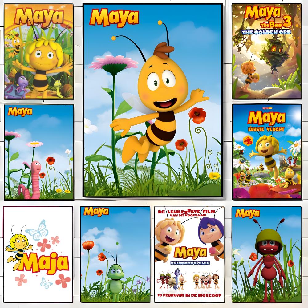 Cartoon M-Maya de Bee Poster z - Maya Coffee & Tea Ulasan recensie en prijs