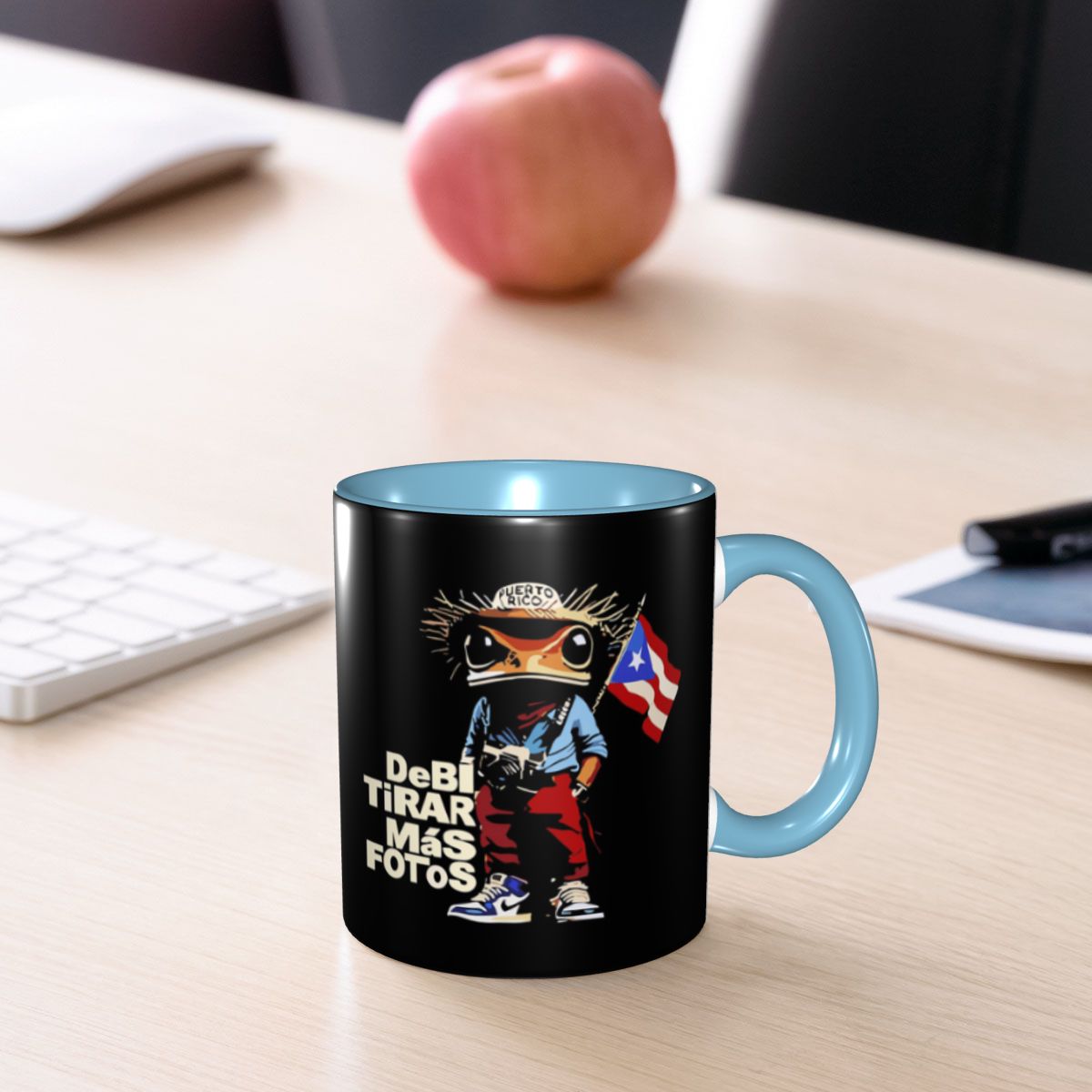 Bad Bunny DTMF Debi Tirar Mas  - Coffee Tea Cup Foto recensie en prijs
