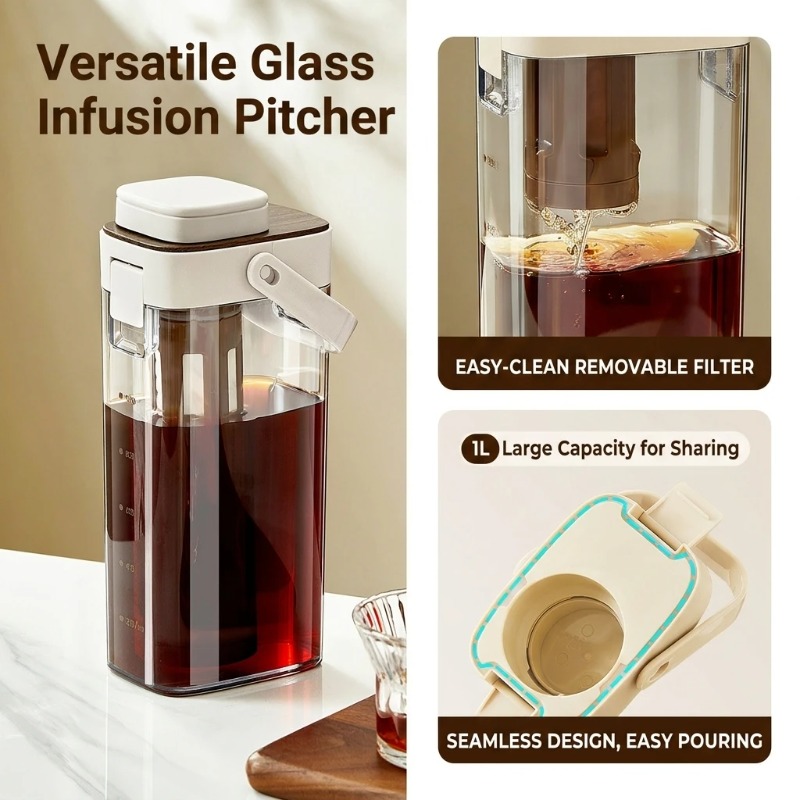 Cold Brew Koffiekan Lekvrij Af - Coffee Tea Infuser recensie en prijs