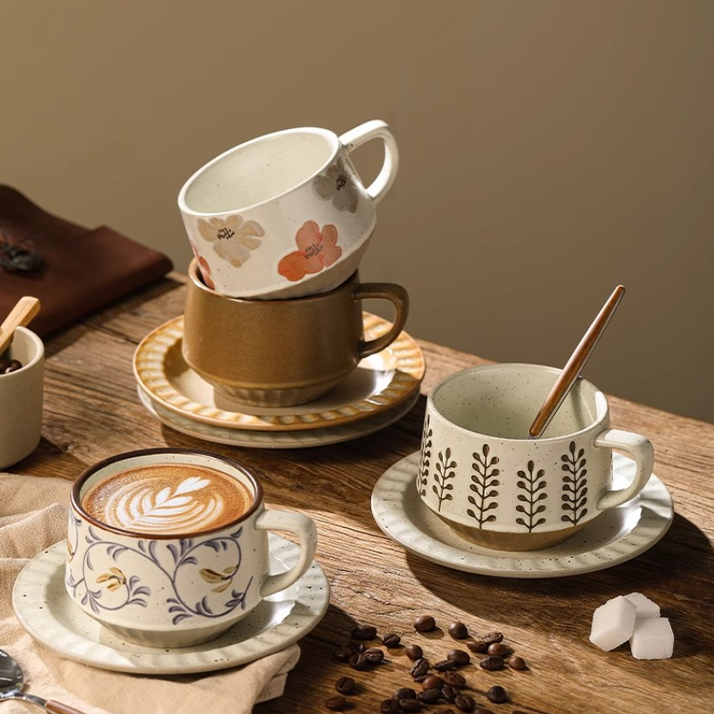 Retro keramische beker grof aa - Coffee Tea For Me recensie en prijs