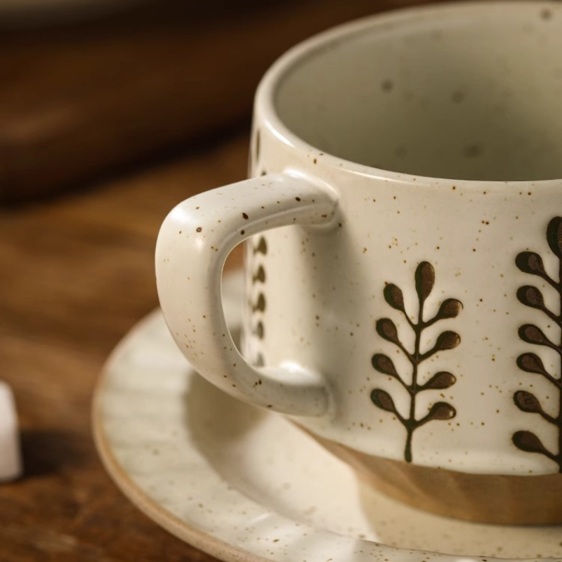 Retro keramische beker grof aa - Coffee Tea For Me recensie en prijs