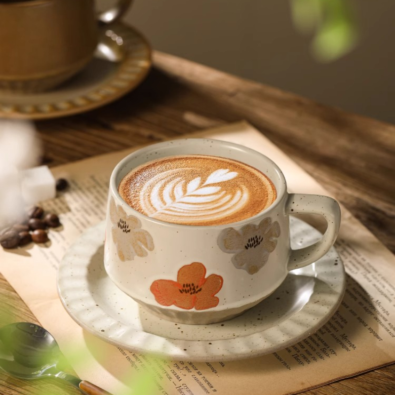 Retro keramische beker grof aa - Coffee Tea For Me recensie en prijs