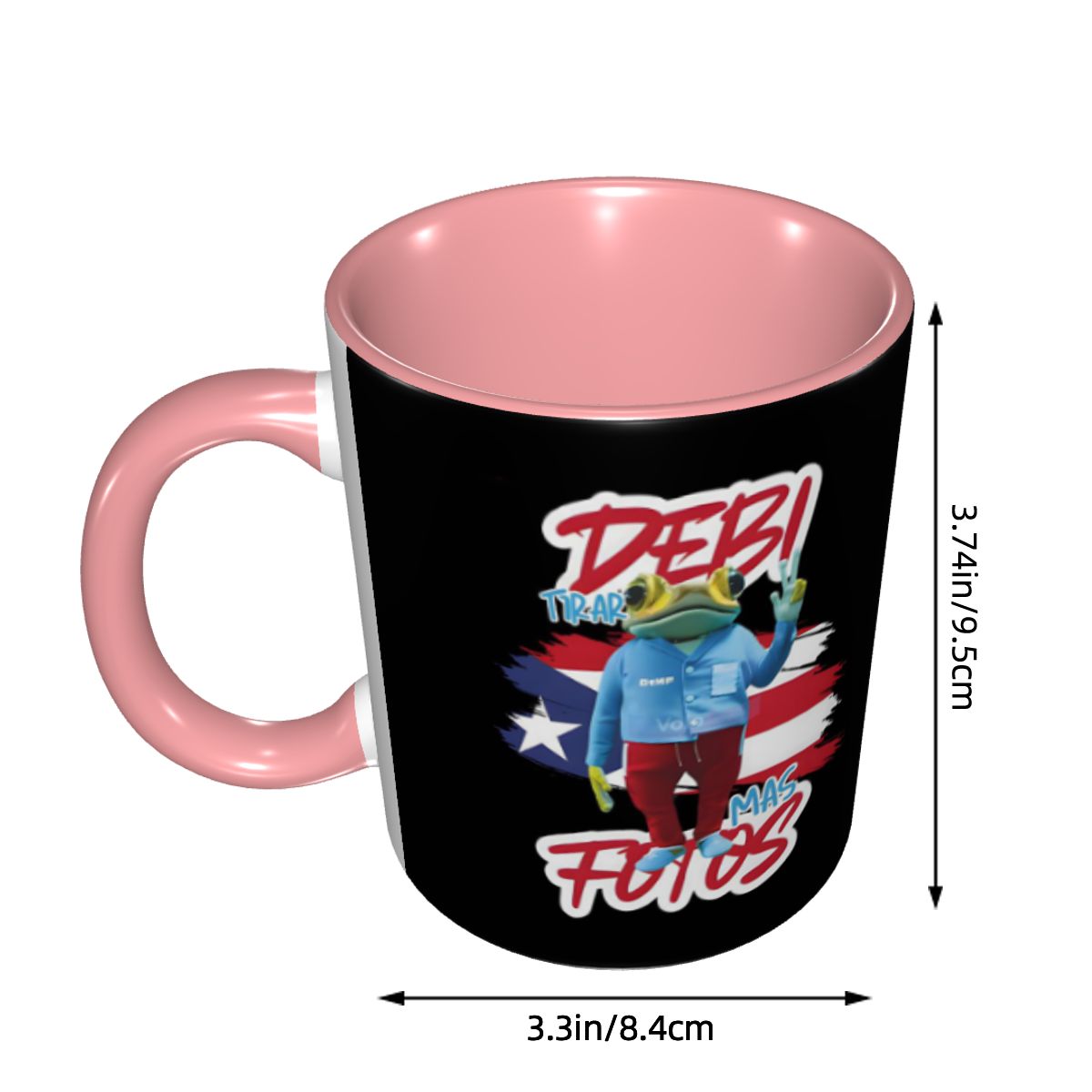 Bad Bunny DTMF Debi Tirar Mas  - Coffee Tea Cup Foto recensie en prijs