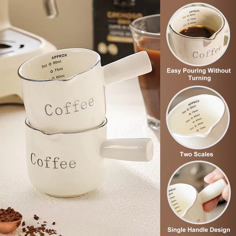 Mini keramische koffiekop met  - Coffee Tea Cups recensie en prijs