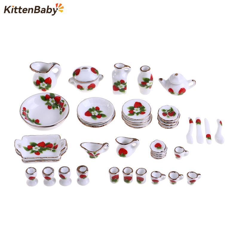 1 Set 1:12 Miniatuur Poppenhui - Coffee Tea Game recensie en prijs