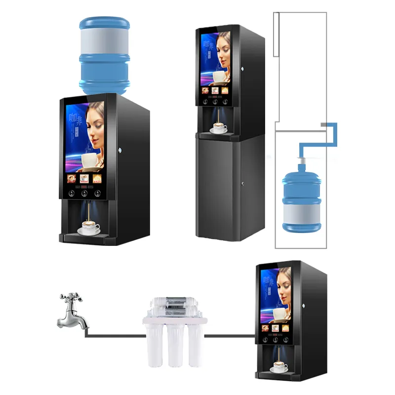 Automatische koffie- en theeau - Coffee Tea Vending Machine recensie en prijs