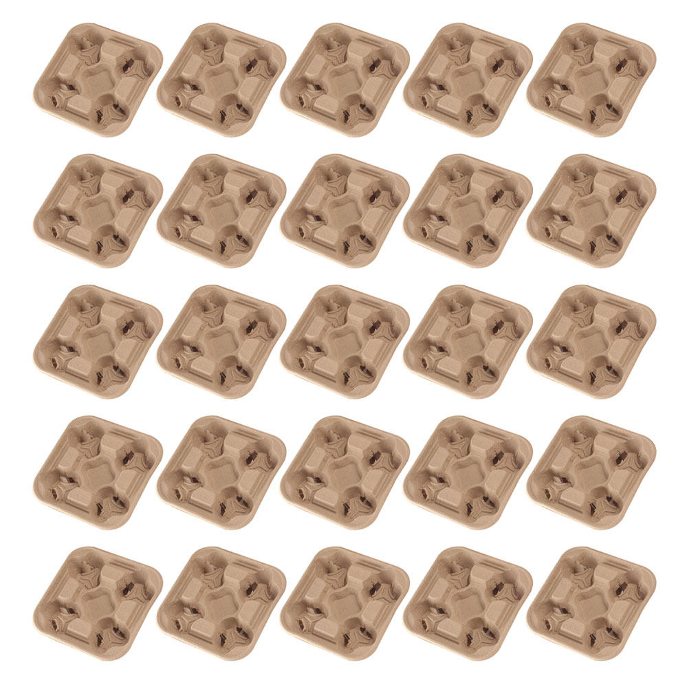 25 stuks vierkops papierpulp h - Coffee Tea Holders recensie en prijs