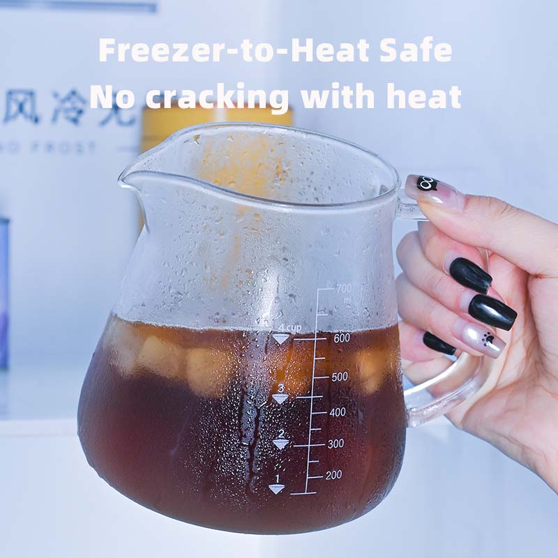 Nieuwe hoge borosilicaatglas v - Tea Coffee Pot Set recensie en prijs