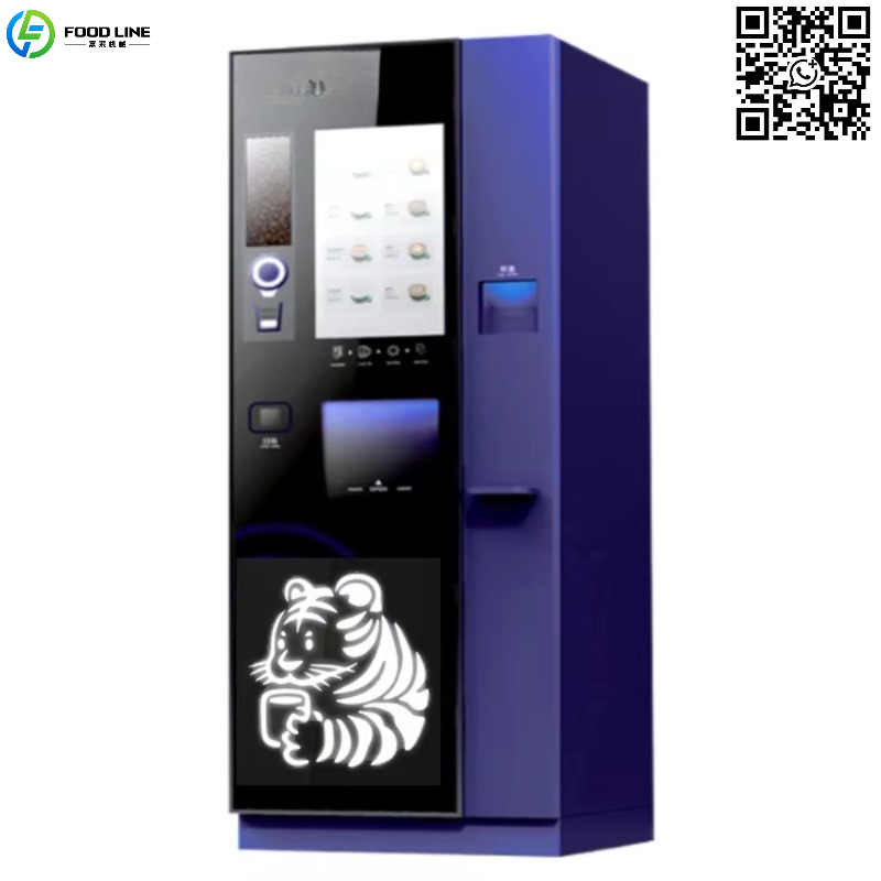 Op maat gemaakte reclamescherm - Coffee Tea Vending Machine recensie en prijs