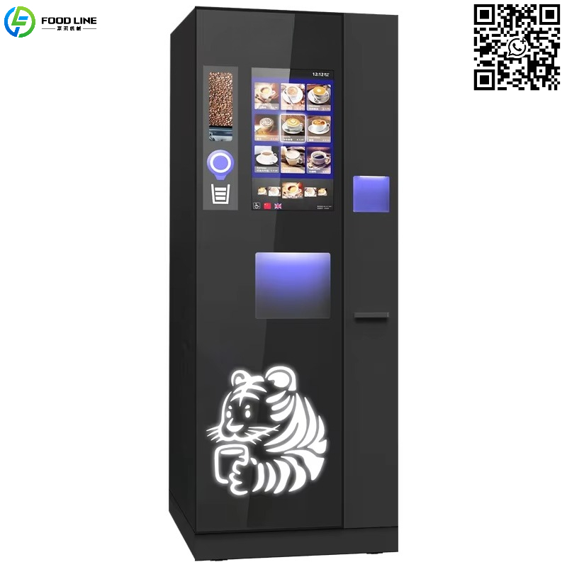 Op maat gemaakte reclamescherm - Coffee Tea Vending Machine recensie en prijs