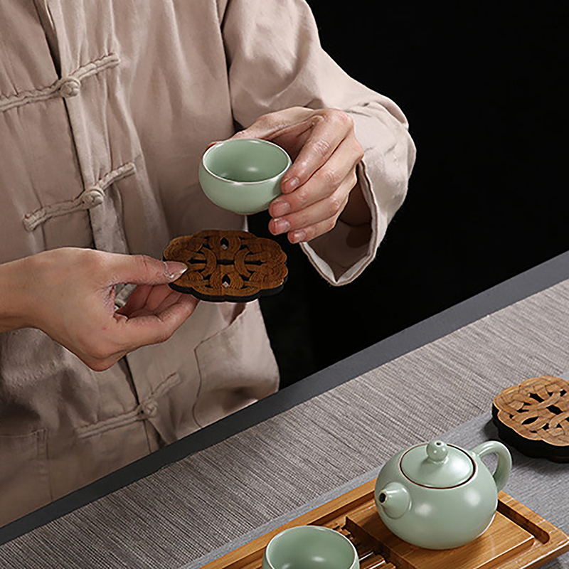 Creatieve Lotusbloem Onderzett - Coffee Tea Cups recensie en prijs