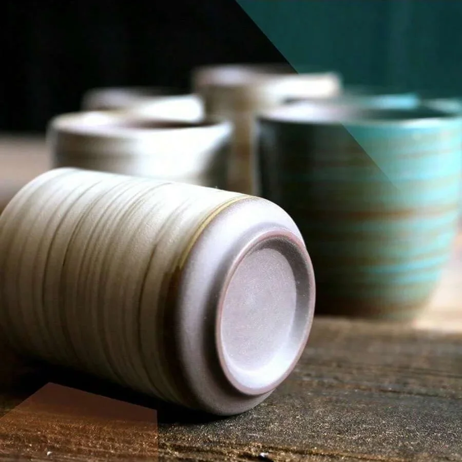 Handgeschilderde Crackle Glaze - Coffee Tea Cups recensie en prijs