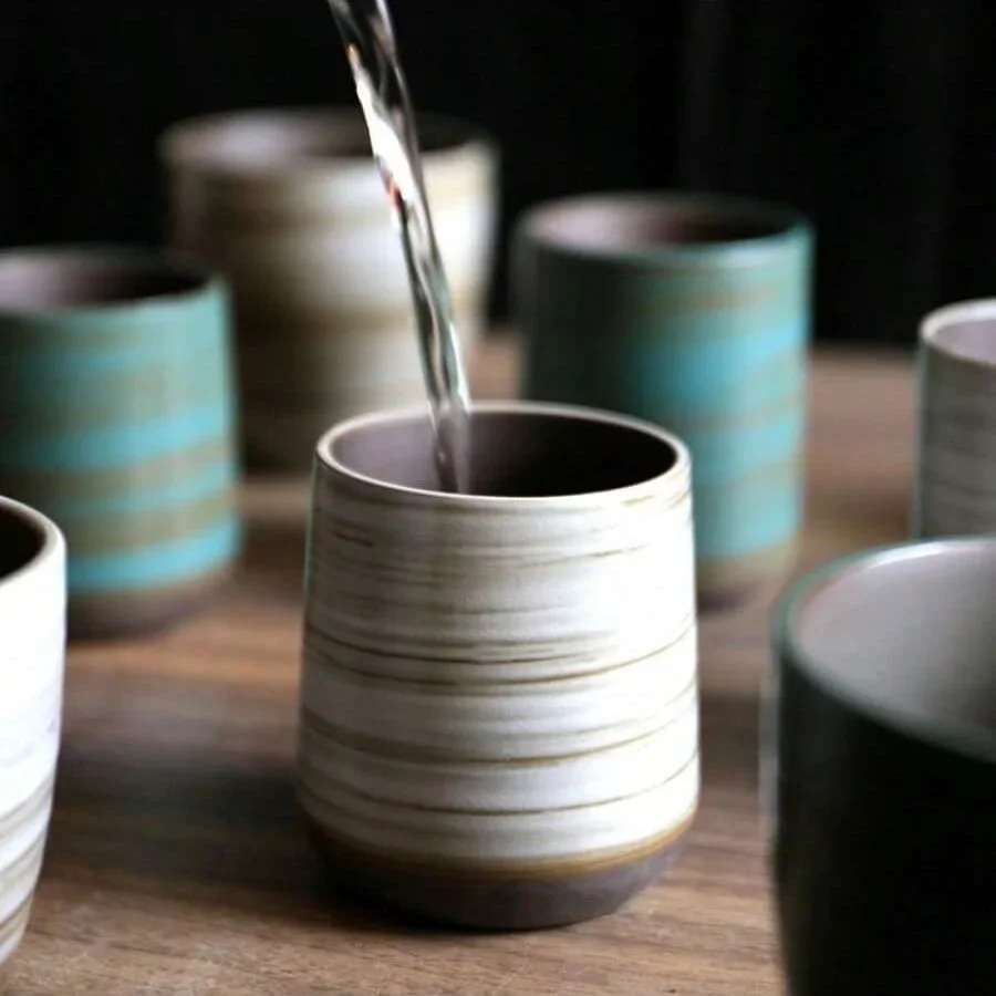 Handgeschilderde Crackle Glaze - Coffee Tea Cups recensie en prijs