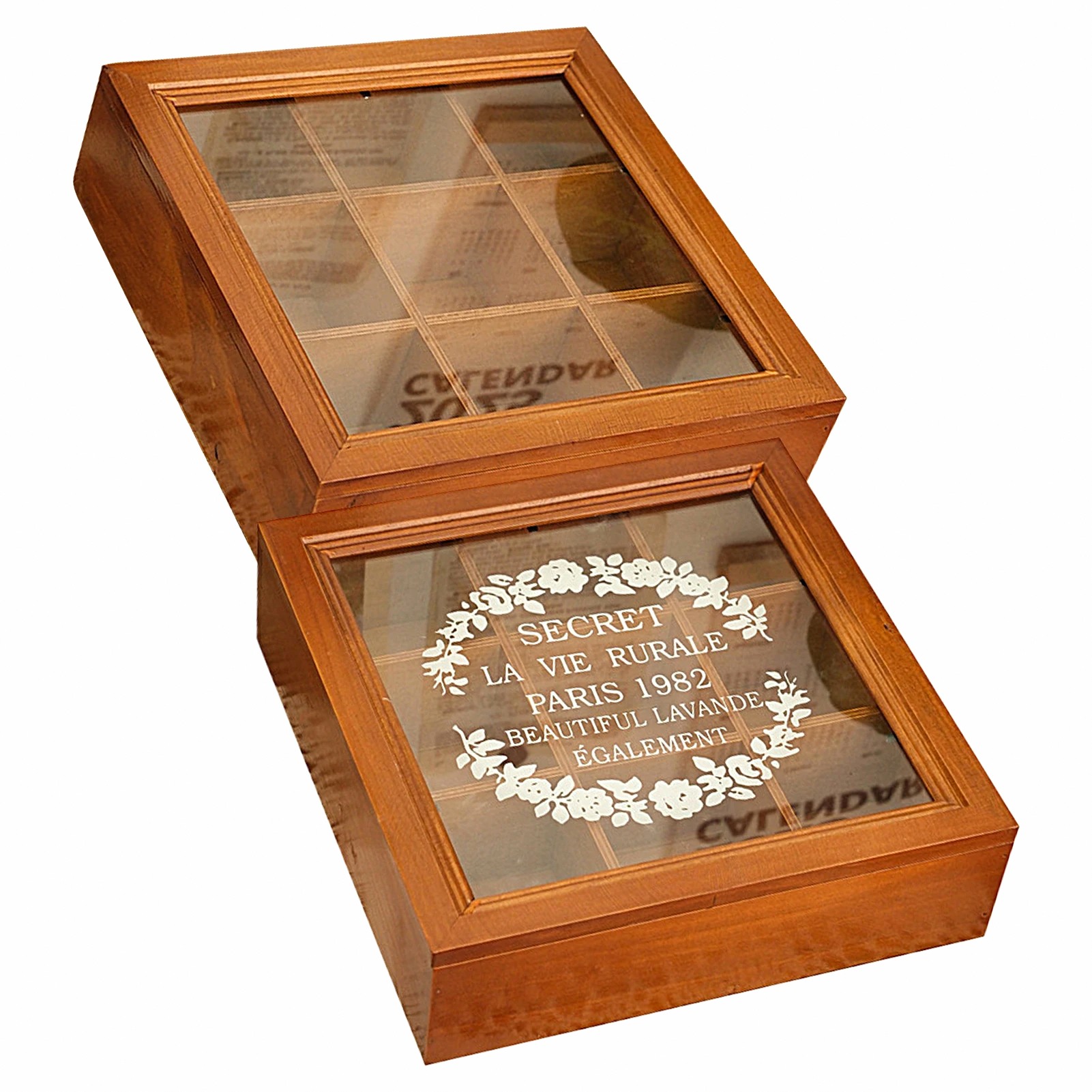 Houten theezakjeshouder met la - Coffee Tea Drawer Organizer recensie en prijs