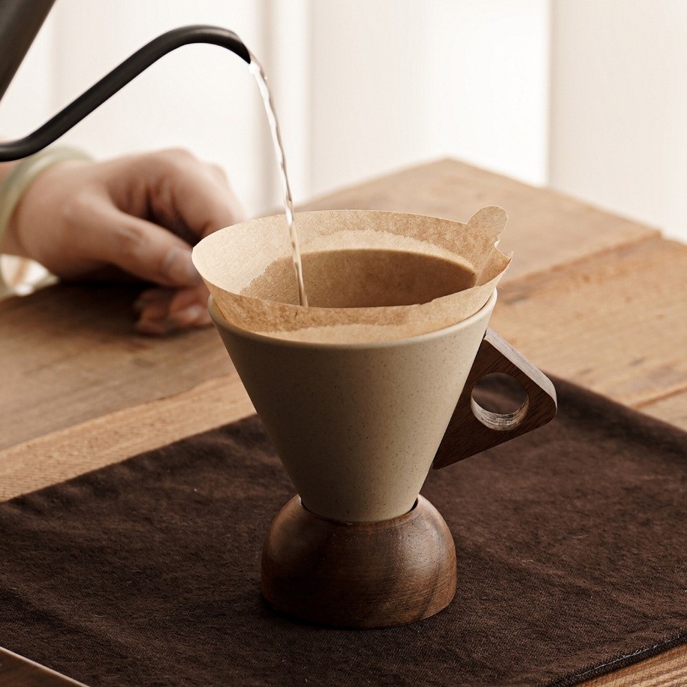 Ruwe keramische driehoekige co - Coffee Tea For Me recensie en prijs