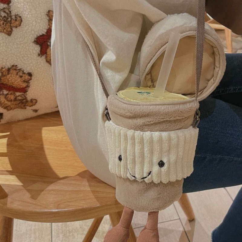 Cartoon schattige pluche cross - Coffee Tea Holders recensie en prijs