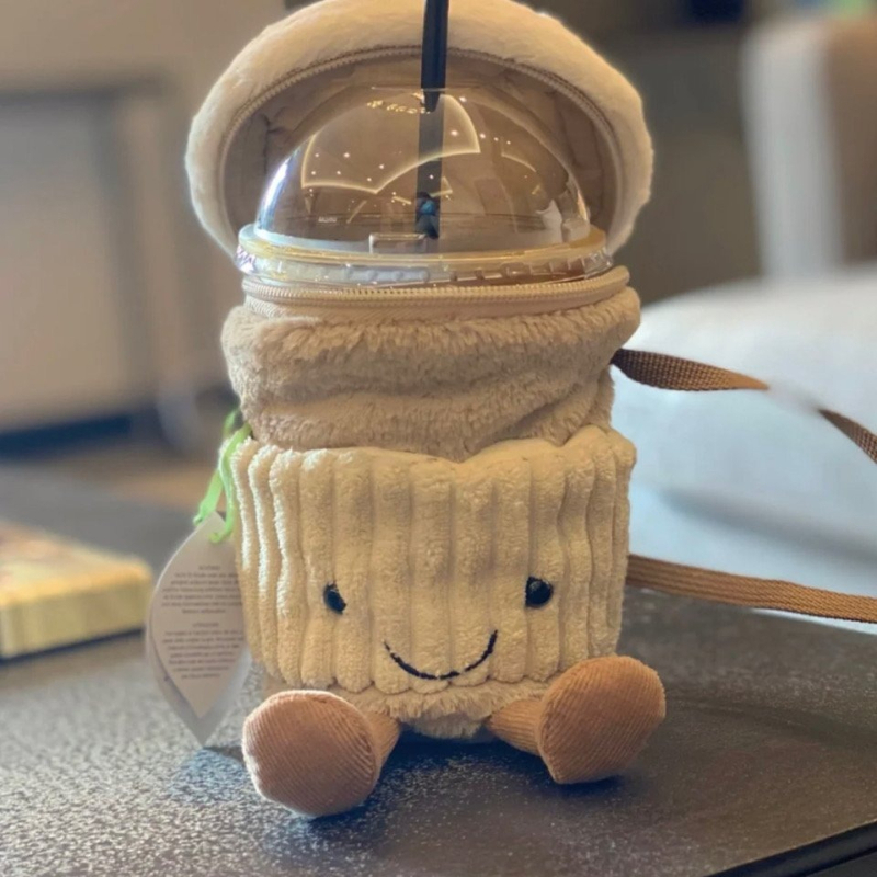 Cartoon schattige pluche cross - Coffee Tea Holders recensie en prijs